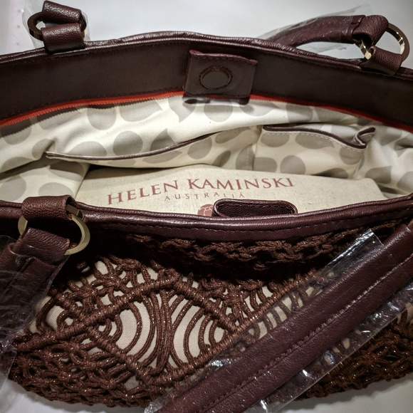 Helen Kaminski Bags Helen Kaminski Napo Leather Trimmed Tote Poshmark